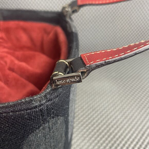 Kate Spade New York Bag Womens Small Black Gray Square Cube Bucket Bag Rare - Picture 10 of 16